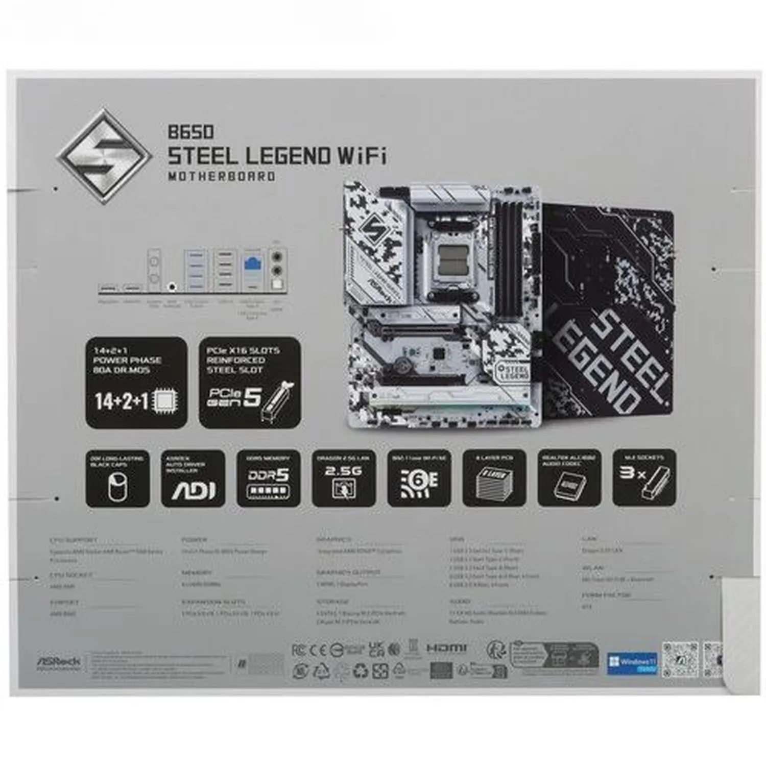 Материнская плата ASRock B650 Steel Legend WiFi - фото 8