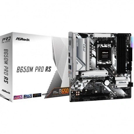 Материнская плата ASRock B650M Pro RS AM5 mATX (B650M PRO RS)