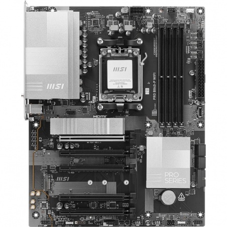 Материнская плата MSI PRO B840-P WIFI, 4DDR5 - фото 1