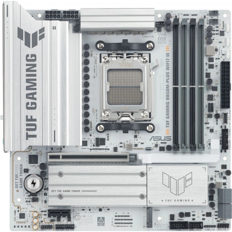 Материнская плата Asus TUF GAMING B850M-PLUS WIFI7 W - фото 1