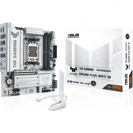 Материнская плата Asus TUF GAMING B850M-PLUS WIFI7 W - фото 5