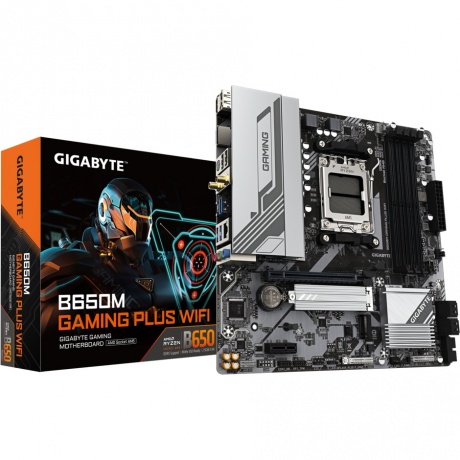 Материнская плата Gigabyte B650M GAMING PLUS WF - фото 4