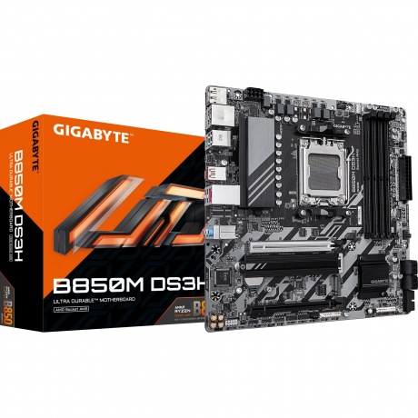 Материнская плата Gigabyte B850M DS3H - фото 2