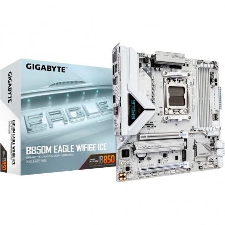Материнская плата Gigabyte B850M EAGLE WF6E ICE - фото 5