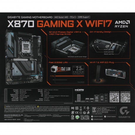 Материнская плата Gigabyte X870 GAMING X WIFI7 - фото 21