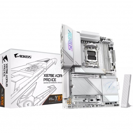 Материнская плата Gigabyte X870E AORUS PRO ICE - фото 6