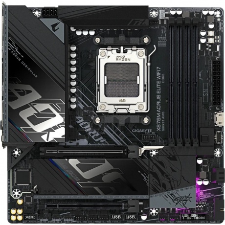 Материнская плата Gigabyte X870M A ELITE WF7 - фото 1