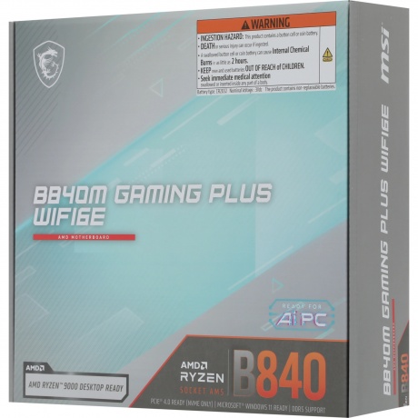 Материнская плата MSI B840M GAMING PLUS WIFI6E - фото 28