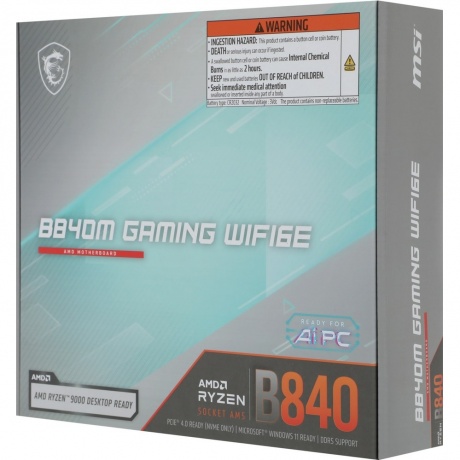 Материнская плата MSI B840M GAMING WIFI6E - фото 10