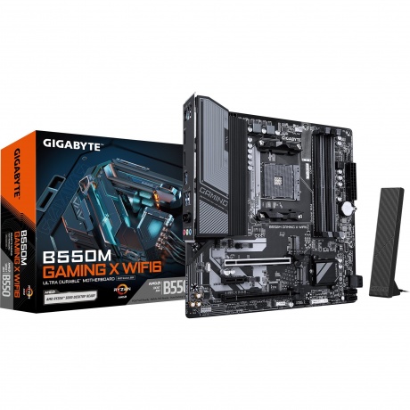 Материнская плата Gigabyte B550M GAMING X WIFI6 - фото 5