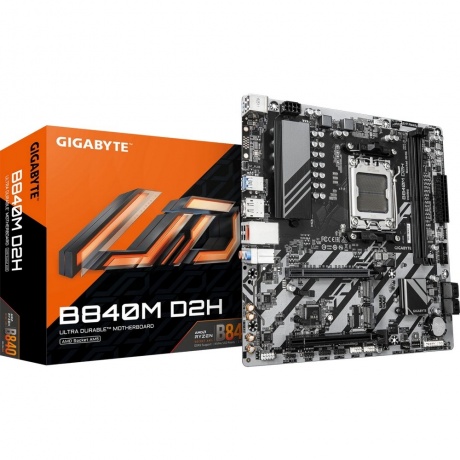 Материнская плата Gigabyte B840M D2H - фото 4