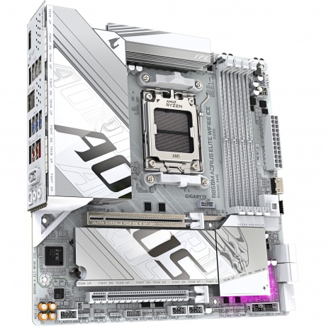 Материнская плата Gigabyte B860M AORUS ELITE WIFI6E ICE - фото 4