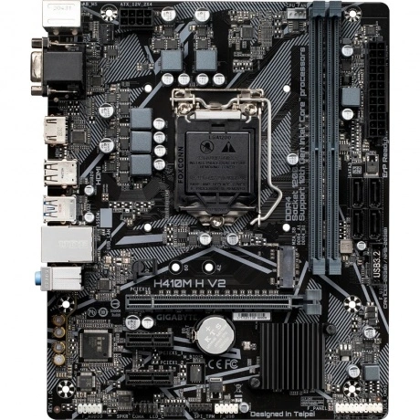 Материнская плата Gigabyte H410M H V2 2.1