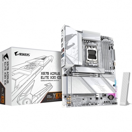 Материнская плата Gigabyte X870 AORUS ELITE X ICE - фото 5