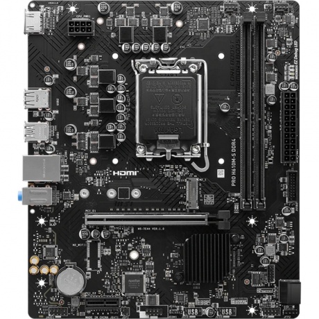 Материнская плата MSI PRO H610M-S DDR4 - фото 1