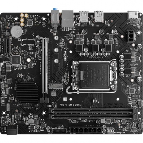 Материнская плата MSI PRO H610M-S DDR4 - фото 9