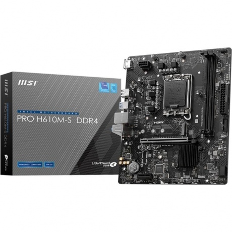 Материнская плата MSI PRO H610M-S DDR4 - фото 10