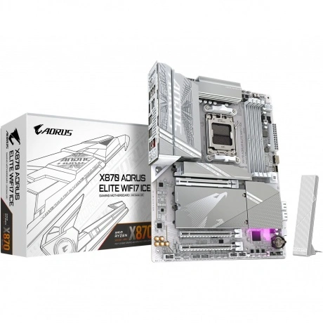 Материнская плата Gigabyte X870 AORUS ELITE WF7 ICE