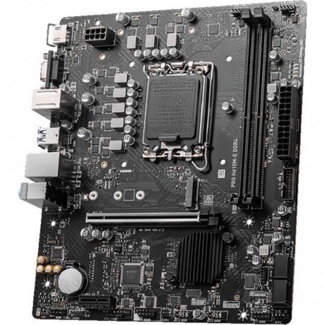 Материнская плата MSI PRO H610M-E H610 LGA1700 2*DDR5 - фото 1