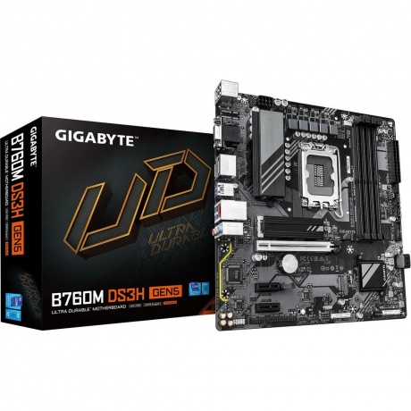 Материнская плата Gigabyte B760M DS3H GEN5 4*DDR5 - фото 12