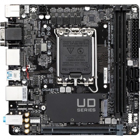 Материнская плата Gigabyte H610I 2*DDR5 - фото 1