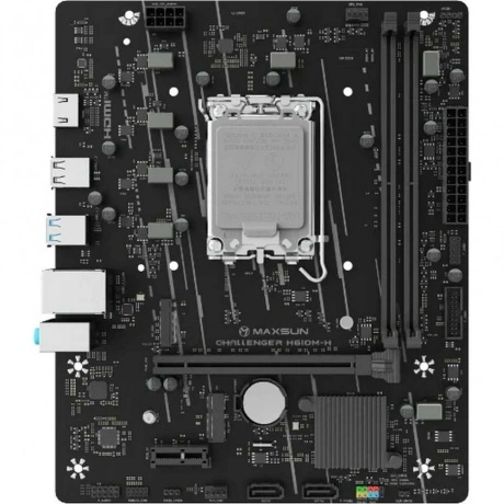Материнская плата MAXSUN MS-Challenger H610M-H V1 (LGA1700, 2*DD...