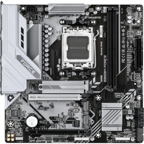 Материнская плата GIGABYTE B850M FORCE, AM5, B850, 2*DDR5 - фото 7