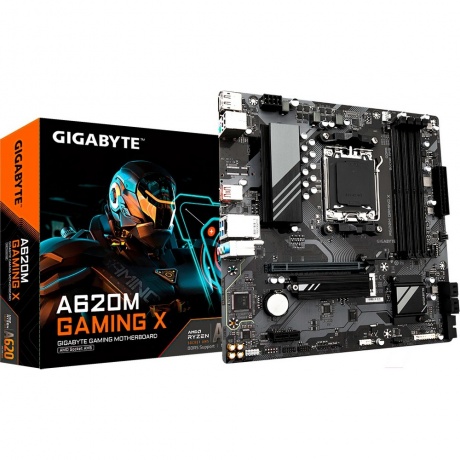 Материнская плата GIGABYTE A620M GAMING X, AM5, A620, 4*DDR5 - фото 6