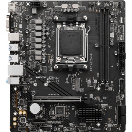 Материнская плата MSI PRO A620M-B,A620,AM5,2*DDR5 - фото 1