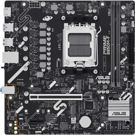 Материнская плата Asus PRIME B850M-F Socket AM5 AMD B850 2xDDR5 ...