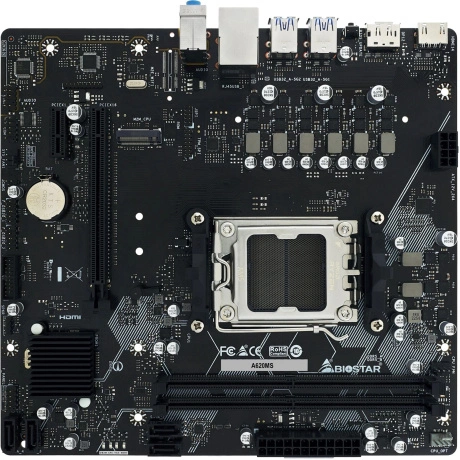 Материнская плата Biostar A620MS-E, AM5, AMD A620A, 2xDDR5, 2xSA...
