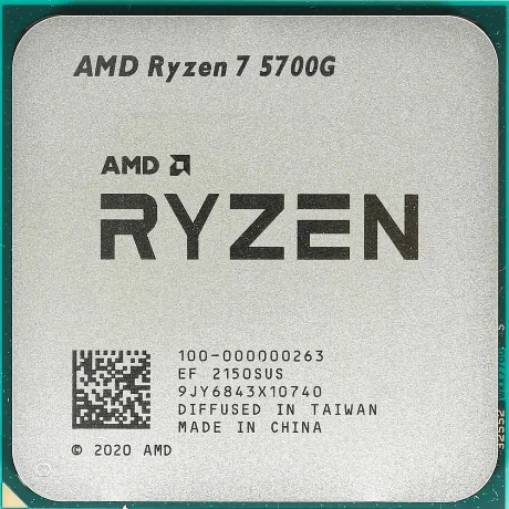 Процессор AMD Ryzen 7 5700G TRAY (100-000000263)