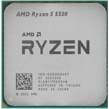 Процессор AMD Ryzen 5 5500 AM4  tray (100-000000457) - фото 1
