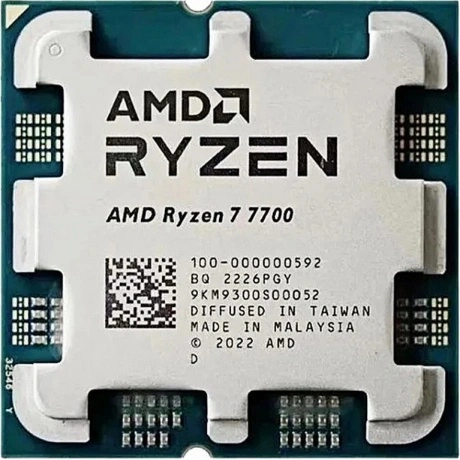 Процессор AMD Ryzen 7 7700 OEM 100-000000592 AM5, 4.5-5.4GHz, 8 ...