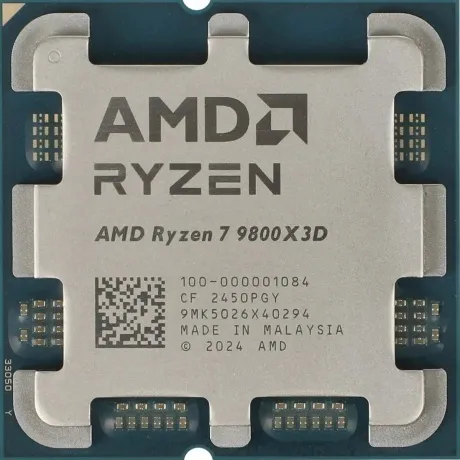 Процессор AMD Ryzen 7 9800X3D AM5 tray (100-000001084)