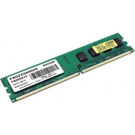 Память DDR2 Patriot 2Gb Signature Line (PSD22G80026)