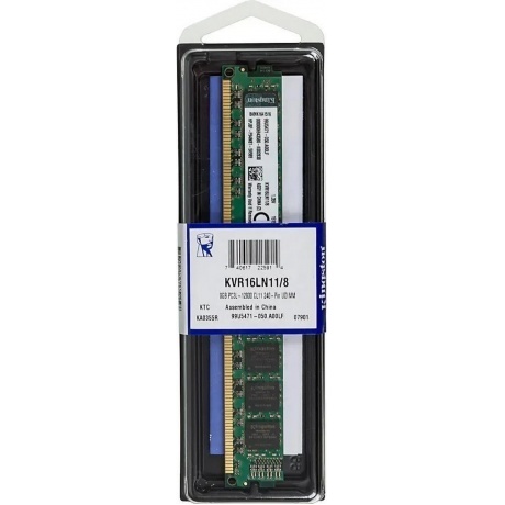 Память DDR3L Kingston 8Gb (KVR16LN11/8) - фото 4