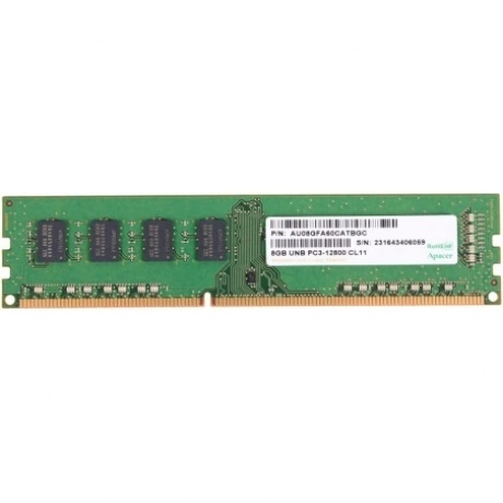 Оперативная память Apacer 8GB DDR3 UDIMM (AU08GFA60CATBGC/DL.08G...