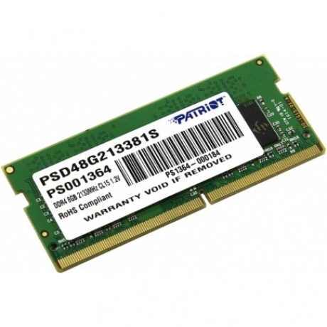 Память оперативная DDR4 Patriot Memory 8Gb 2133MHz (PSD48G213381...