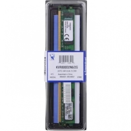 Память оперативная DDR2 Kingston 2Gb 800MHz (KVR800D2N6/2G) - фото 4