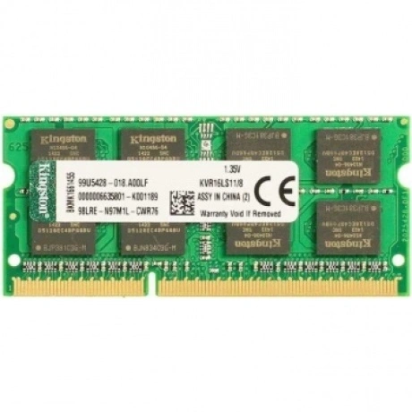 Память оперативная DDR3L Kingston 8Gb 1600MHz (KVR16LS11/8WP)