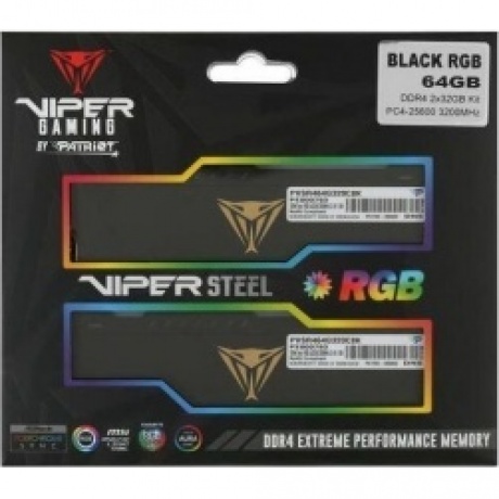 Память оперативная DDR4 Patriot 64G 3200Mhz (PVSR464G320C8K) - фото 5