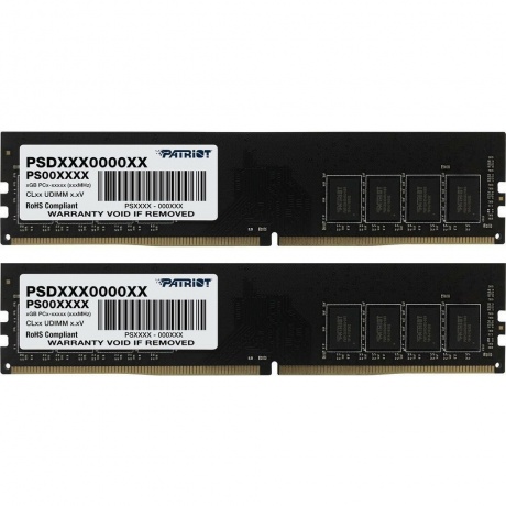 Память оперативная DDR4 Patriot 16Gb 3200Mhz (PSD416G3200K) - фото 1