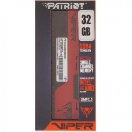 Память оперативная DDR4 Patriot 32Gb 3600Mhz (PVE2432G360C0) - фото 3