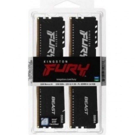 Память оперативная DDR4 Kingston 32GB 3200MHz (KF432C16BB1K2/32) - фото 4