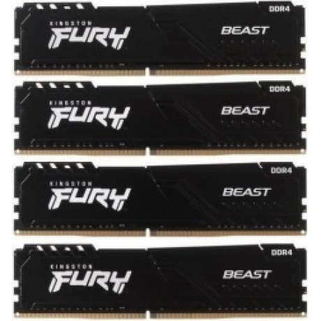Память оперативная DDR4 Kingston 32GB 3200MHz (KF432C16BBK4/32) - фото 1