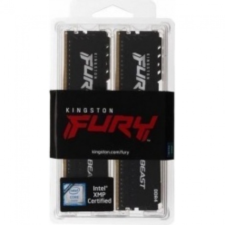 Память оперативная DDR4 Kingston 32GB 3200MHz (KF432C16BBK4/32) - фото 4