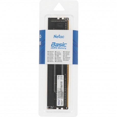 Память оперативная DDR4 Netac 8Gb PC25600, 3200Mhz (NTBSD4P32SP-08) - фото 2