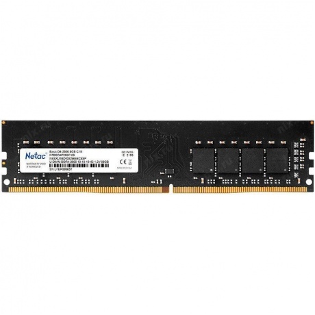Память оперативная DDR4 Netac 8Gb PC25600, 3200Mhz (NTBSD4P32SP-08) - фото 4
