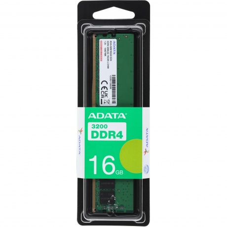 Память оперативная DDR4 A-Data 16GB PC25600 (AD4U320016G22-SGN) - фото 5